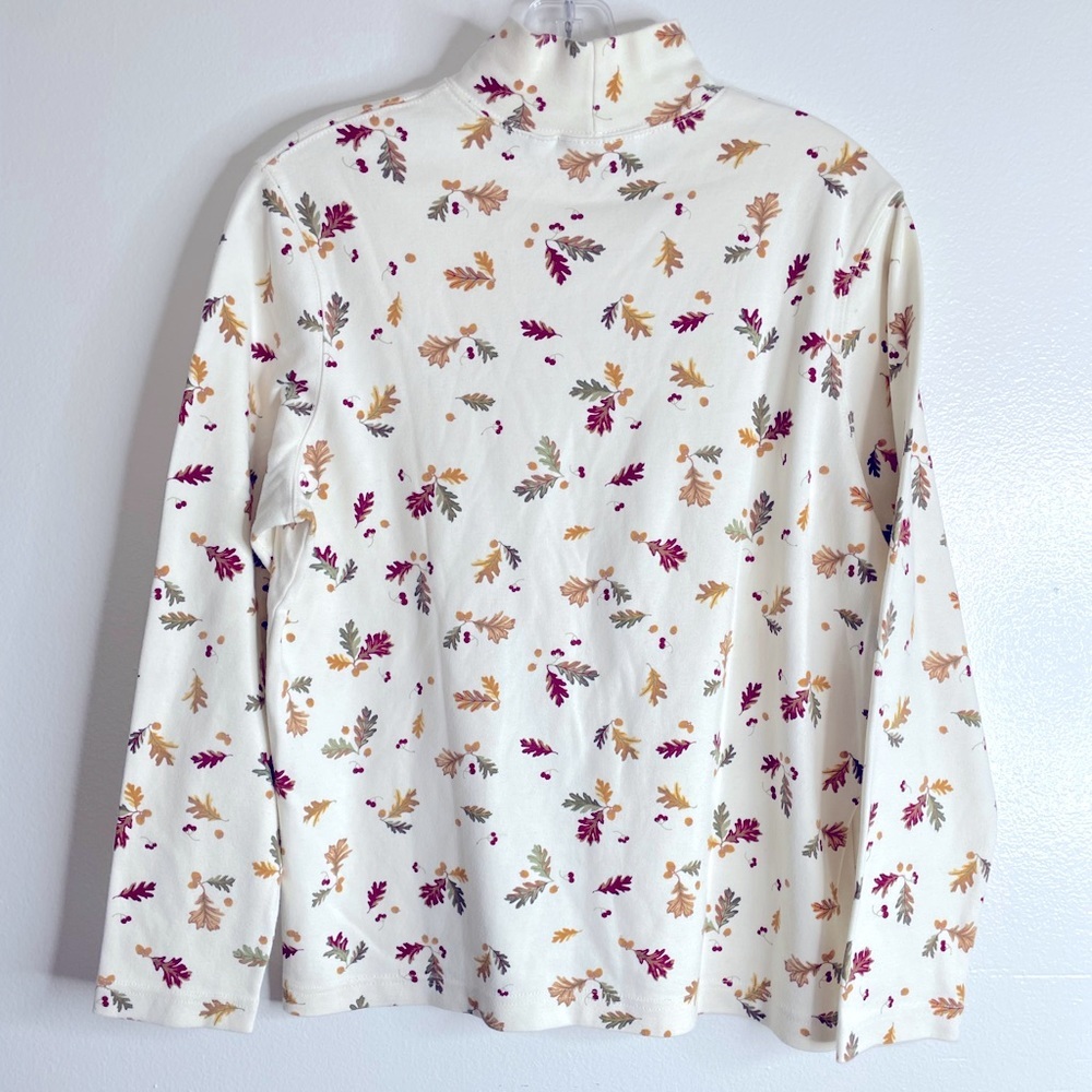 Croft and Barrow Fall Turtle Neck Long Sleeve Top